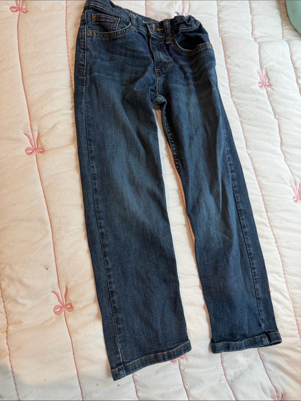 Wrangler Dark Blue Straight-Leg Women's Jeans